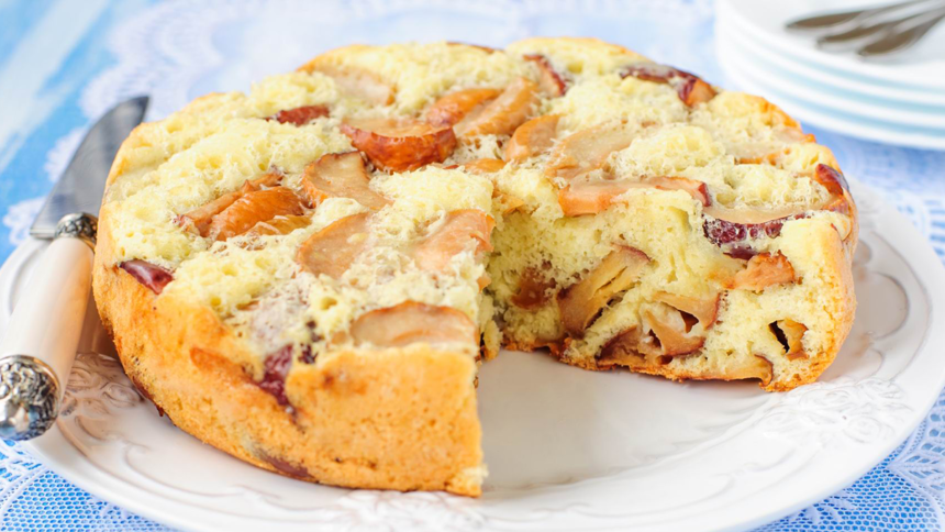 шарлотка з яблуками